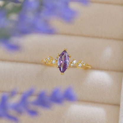 Lilac Astra Ring