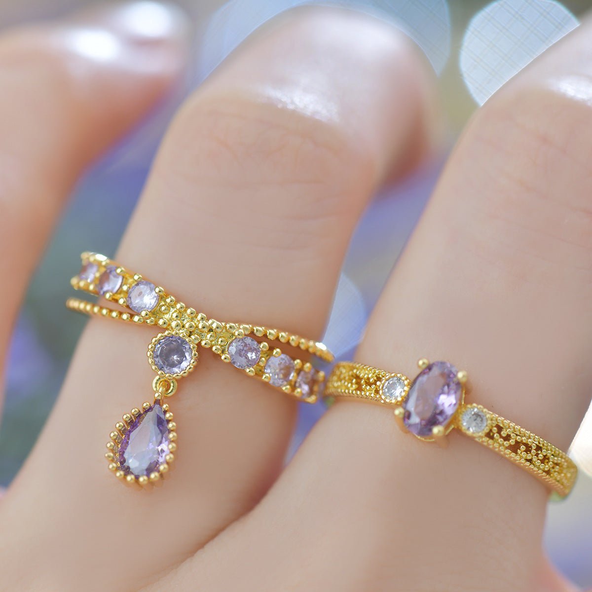 Lilac Belle Ring