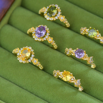 Lilac Bloom Ring