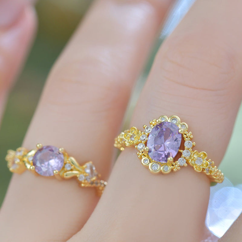 Lilac Bloom Ring