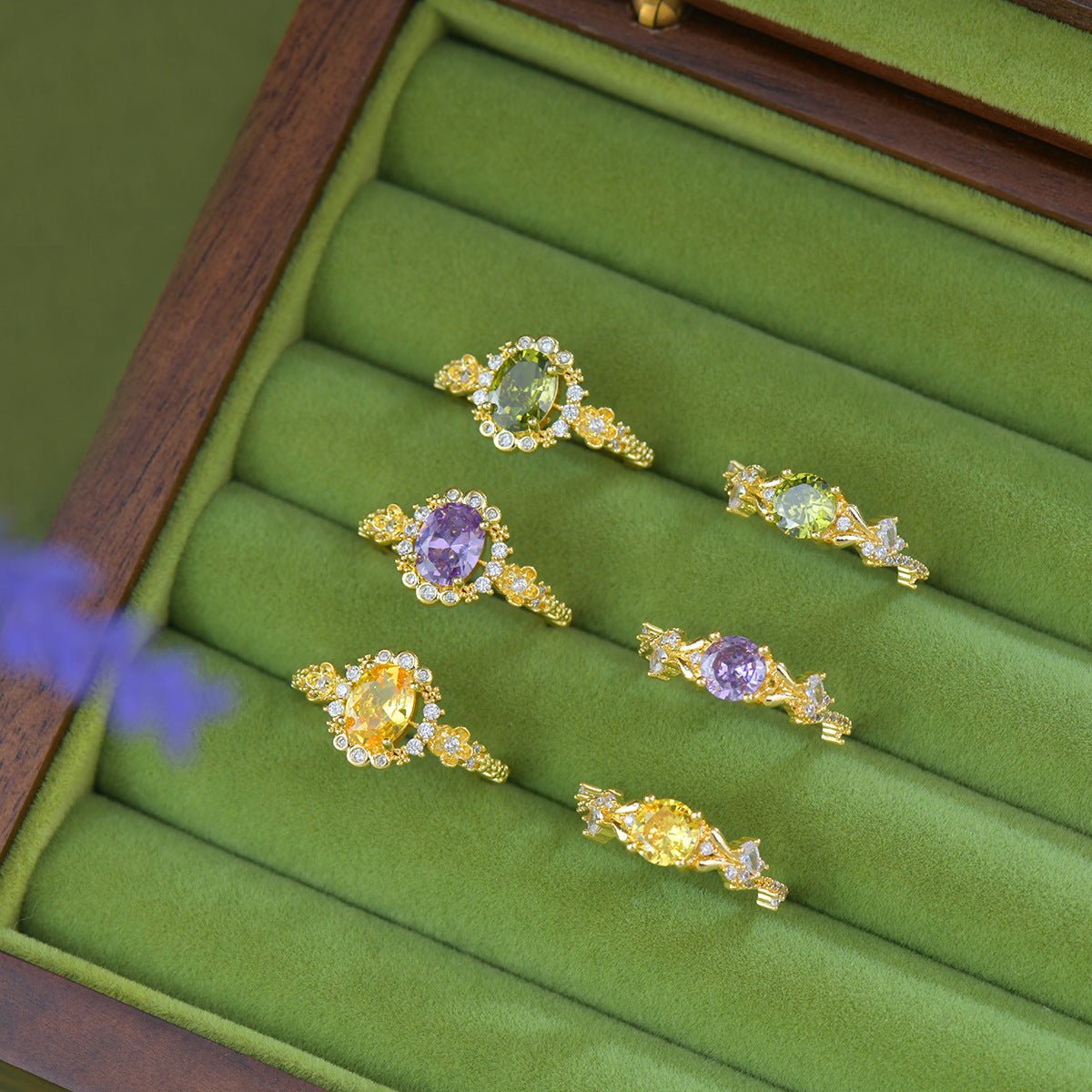Lilac Bloom Ring