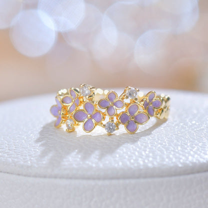 Lilac Blossom Ring