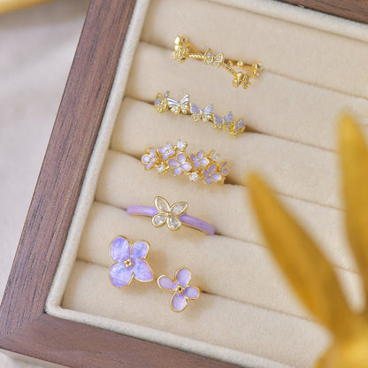 Lilac Blossom Ring
