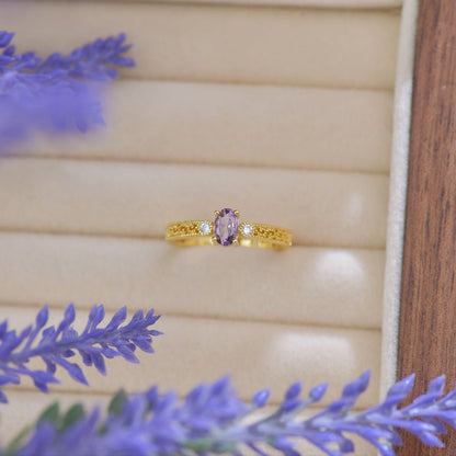 Lilac Grace Ring