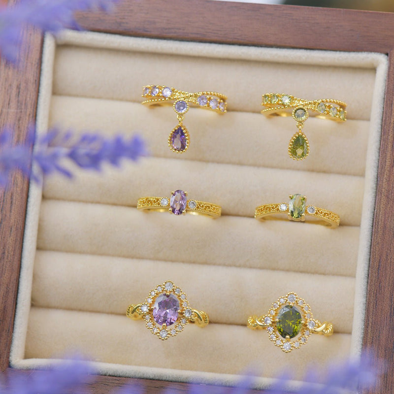 Lilac Grace Ring