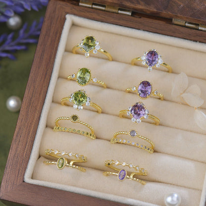 Lilac Lullaby Ring