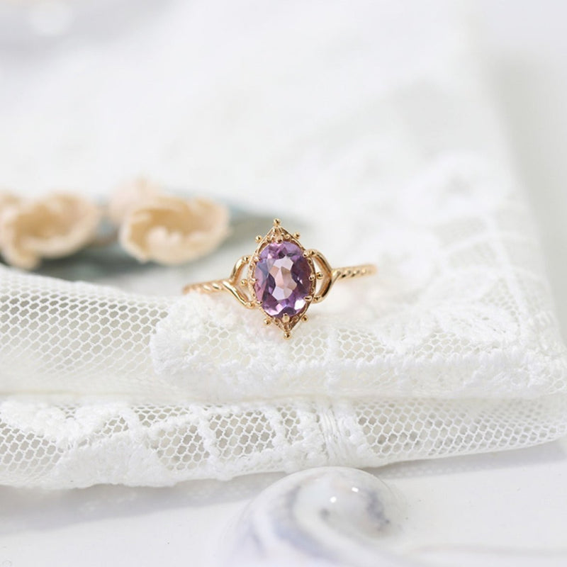 Lilac Lustre Ring