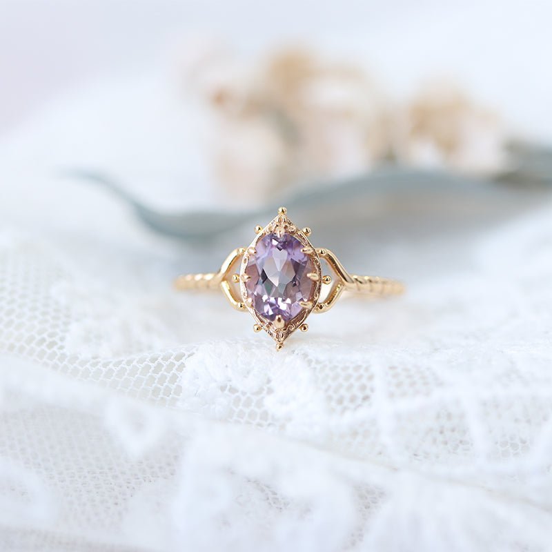 Lilac Lustre Ring