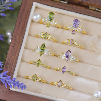 Lilac Vine Ring