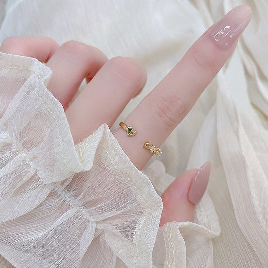 Love Loop Heart Ring