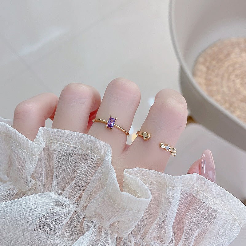 Love Loop Heart Ring