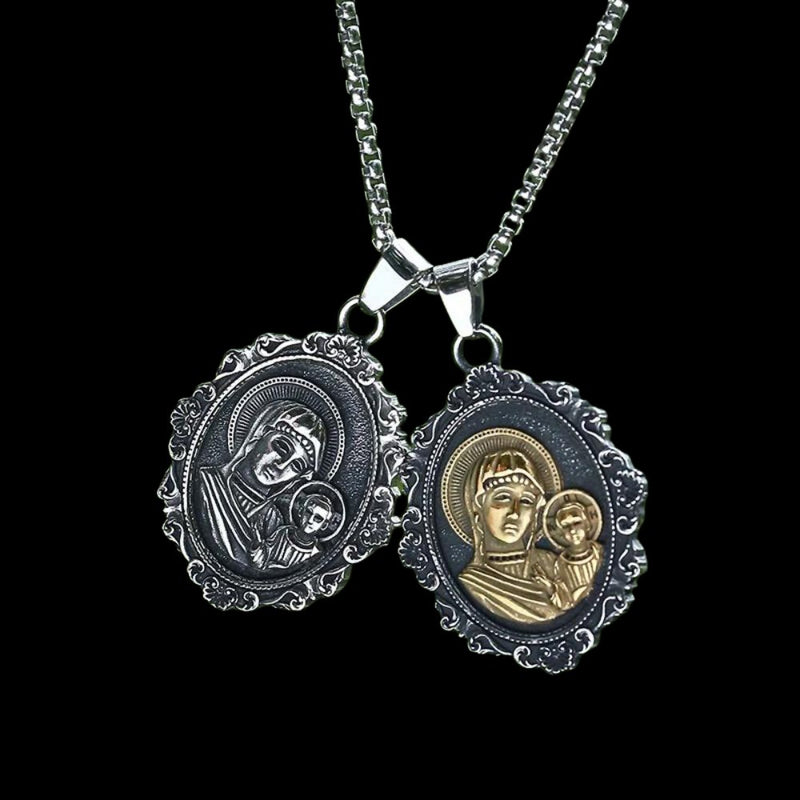 Madonna Virgin Mary Mother of Jesus Pendant