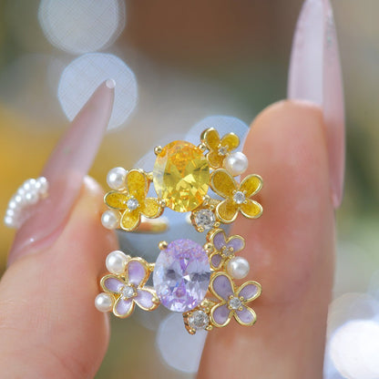 Marigold Citrine Ring