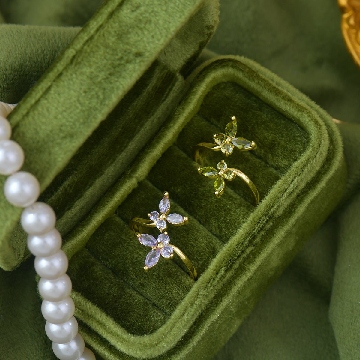 Meadowlight Butterfly Ring
