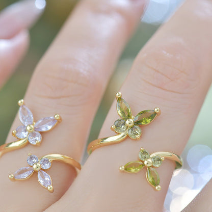 Meadowlight Butterfly Ring