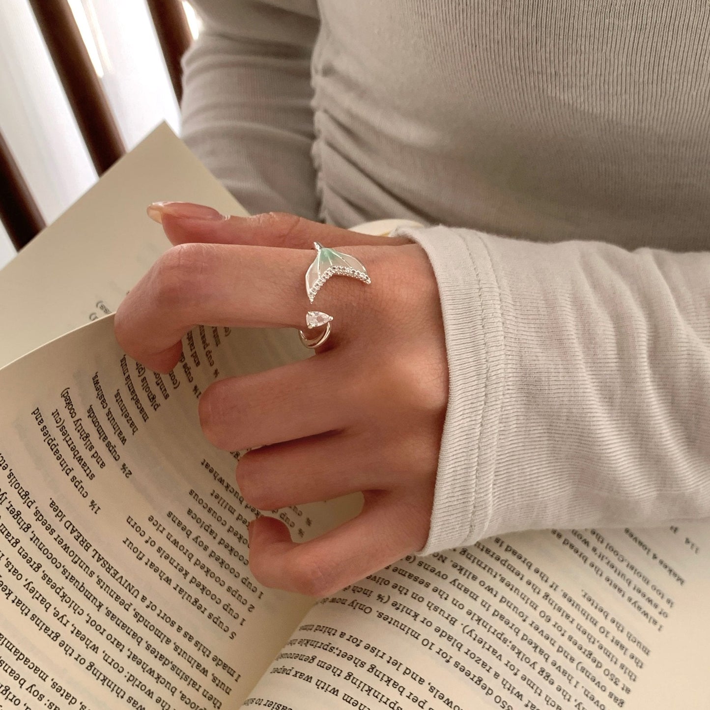 Mermaid Crystal Ring