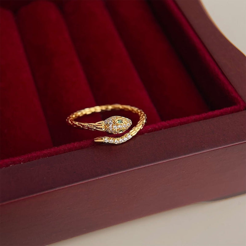 Midnight Serpent Ring