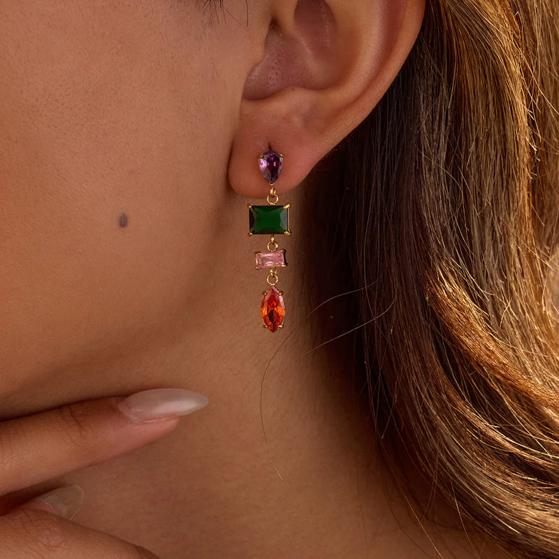 Cambri Luxe Geometric Earrings