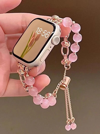 Cat's Eye Stone Apple Watch Bracelet