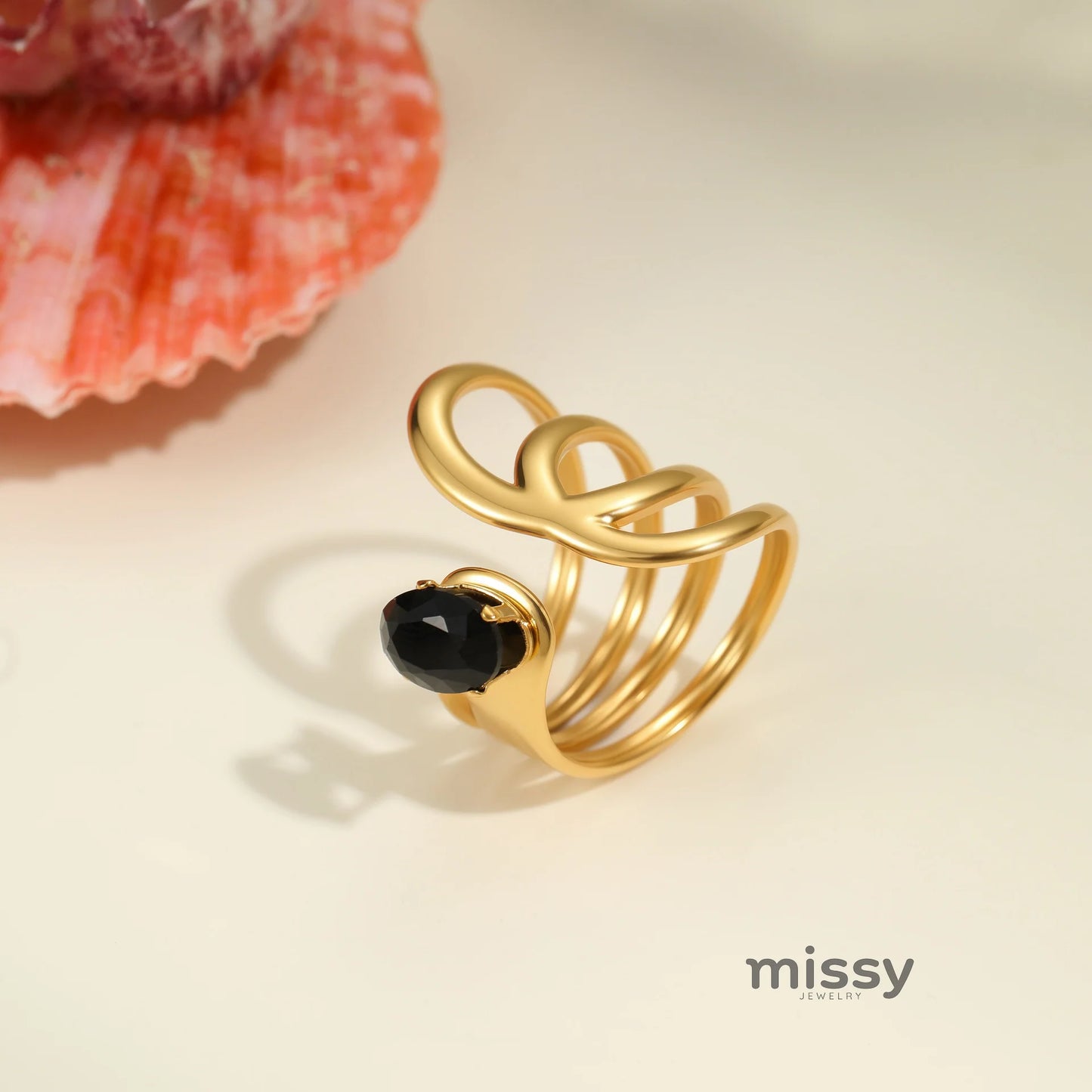 Kayra Colorful Zircon Ring