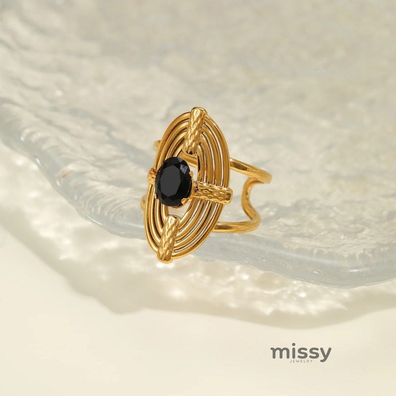 Kayra Colorful Zircon Ring