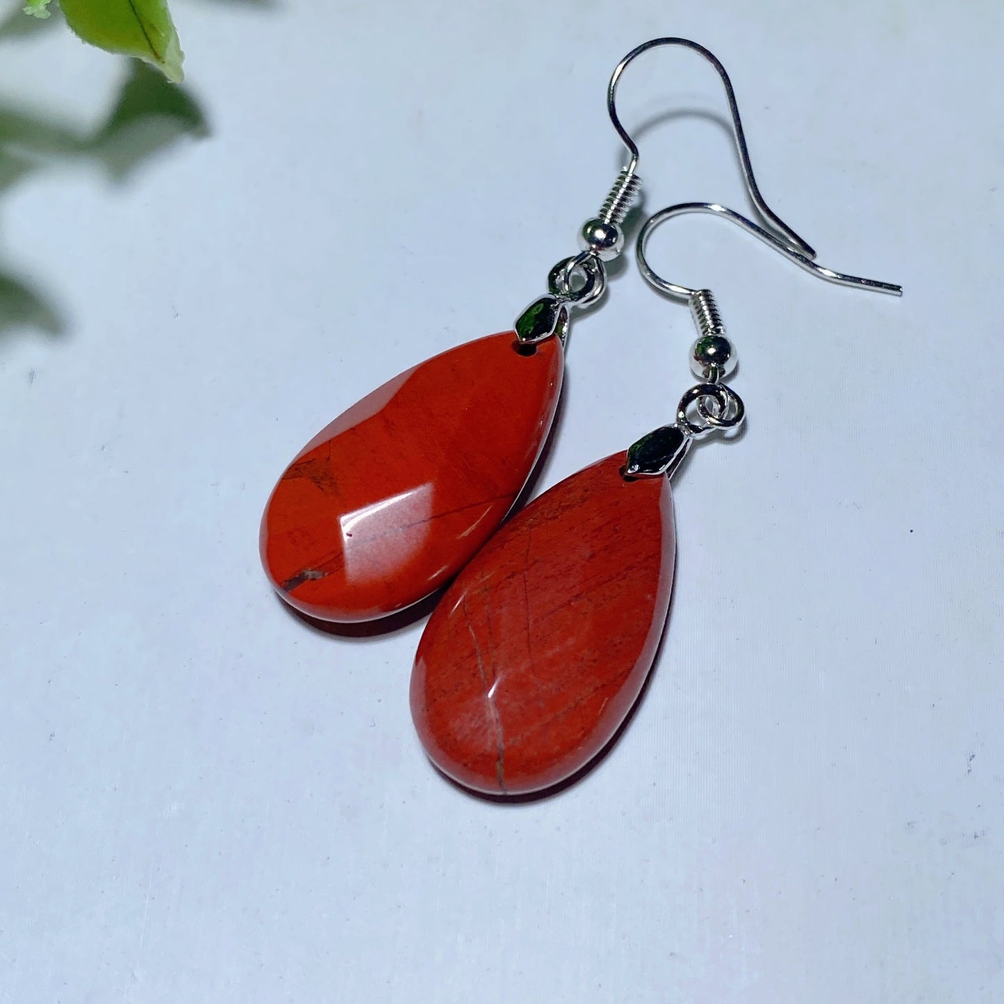 Mixed Crystal Faceted Spiritual Earrings 1 Inch Balance