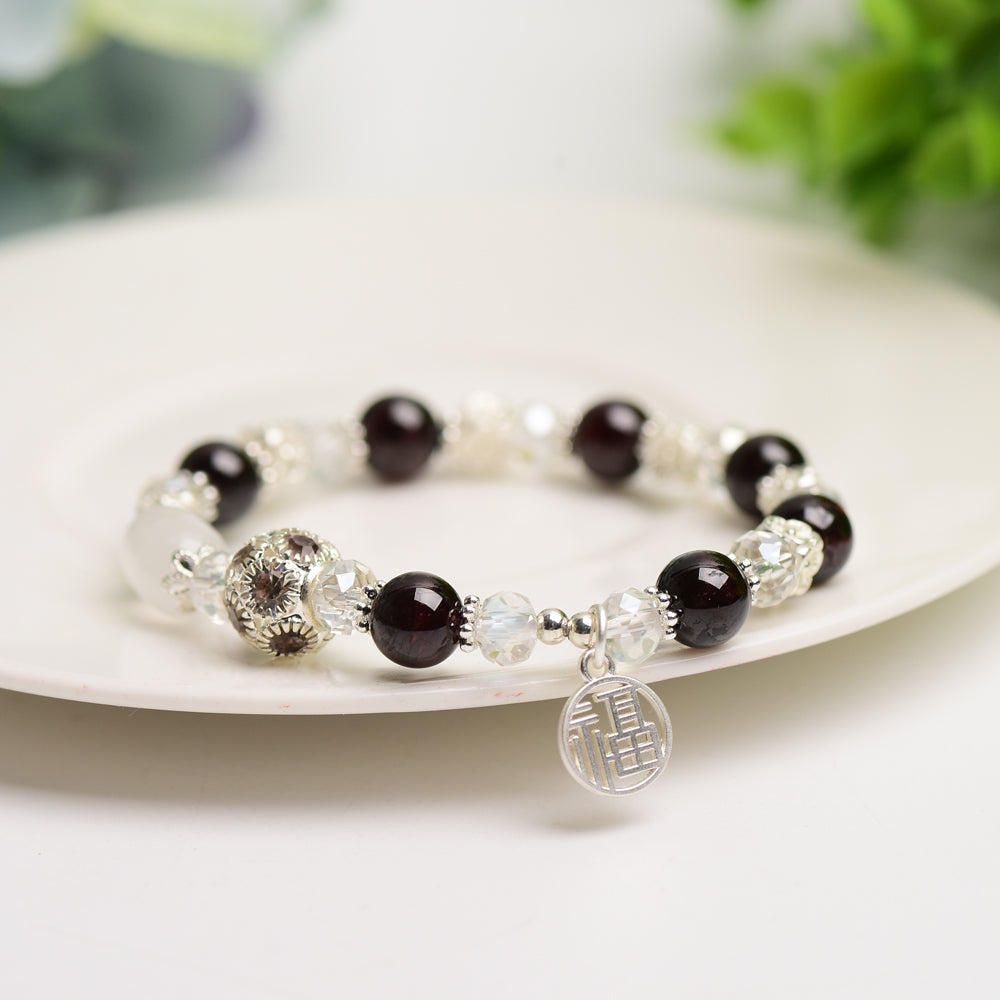 Mixed Crystal Spiritual Bracelet for Healing & Protection