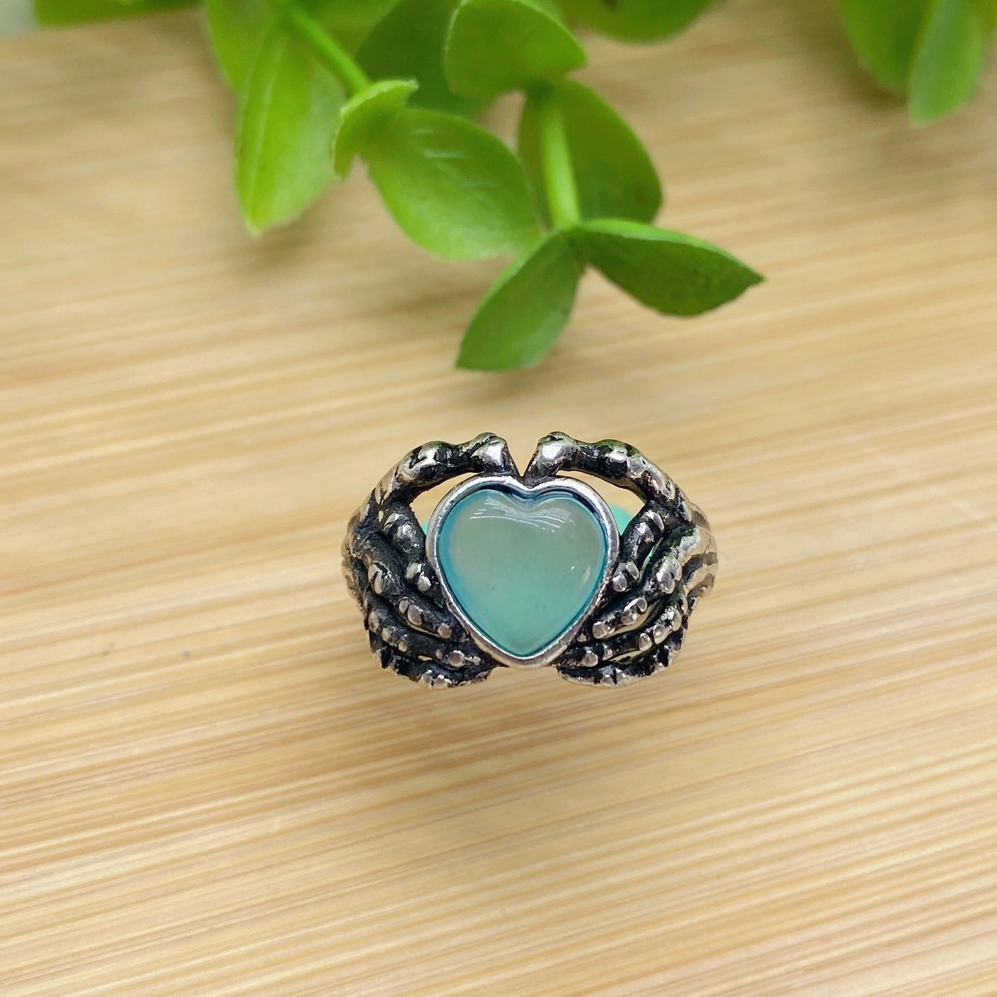 Mixed Crystal Spiritual Healing Ring - 2.3 Inch Size