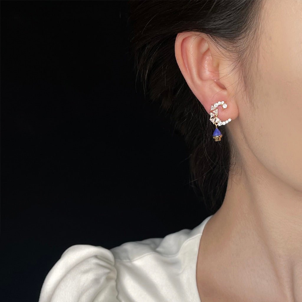 Moon Castle Earrings