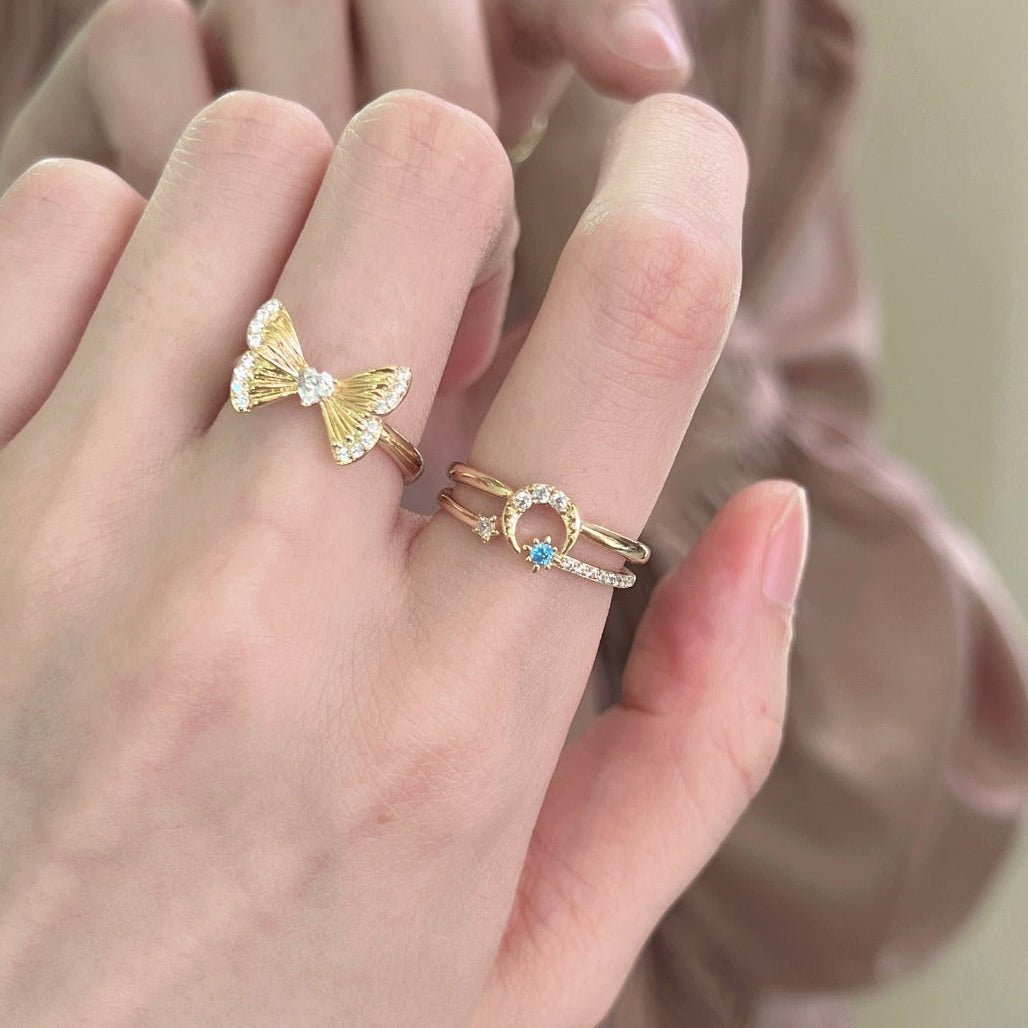 Moon Star Sonata Ring Set