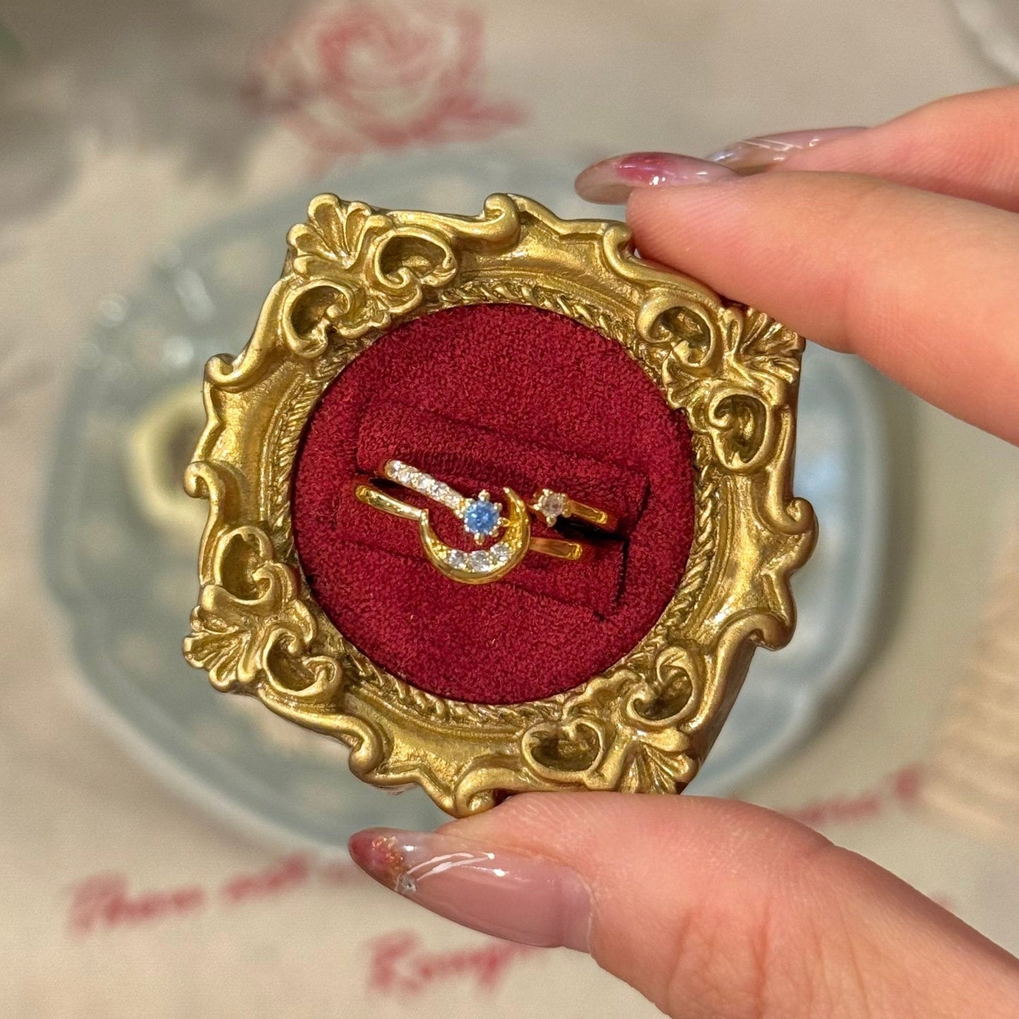 Moon Star Sonata Ring Set