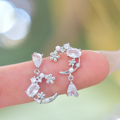 Moonflower Earrings