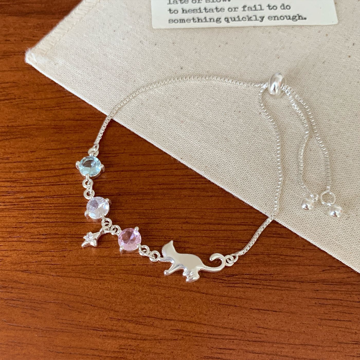 Moonlight Kitty Bracelet