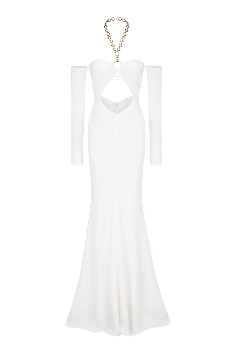 Adelaide Halter Cut Out Maxi Dress
