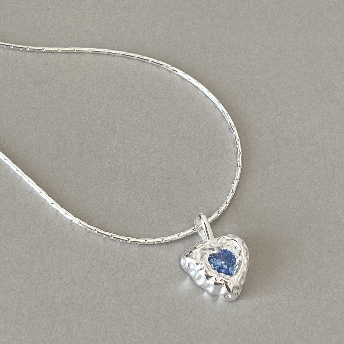 Ocean Heart Necklace
