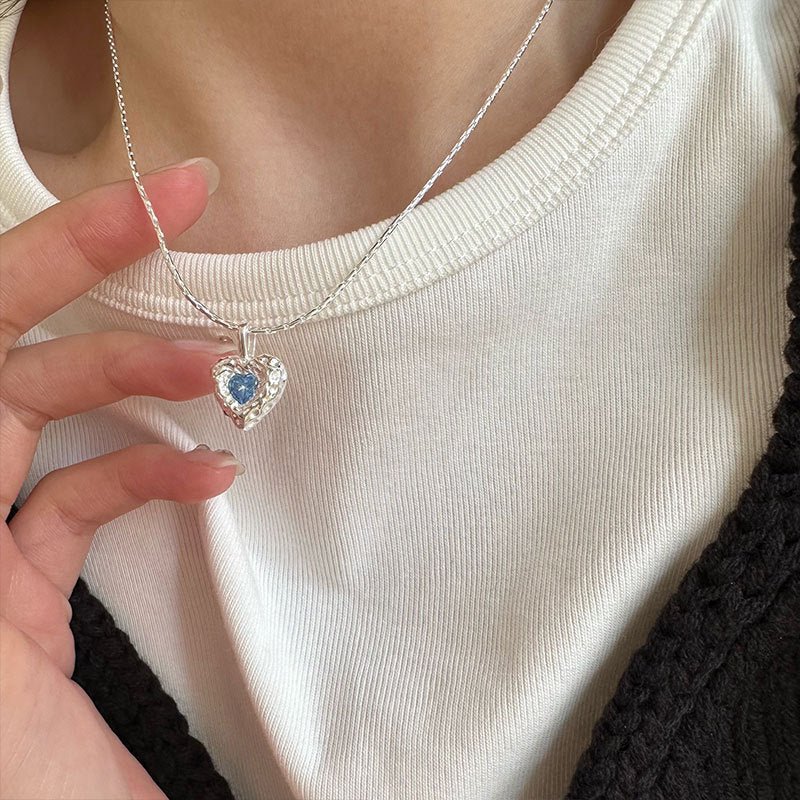 Ocean Heart Necklace