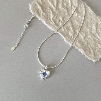 Ocean Heart Necklace