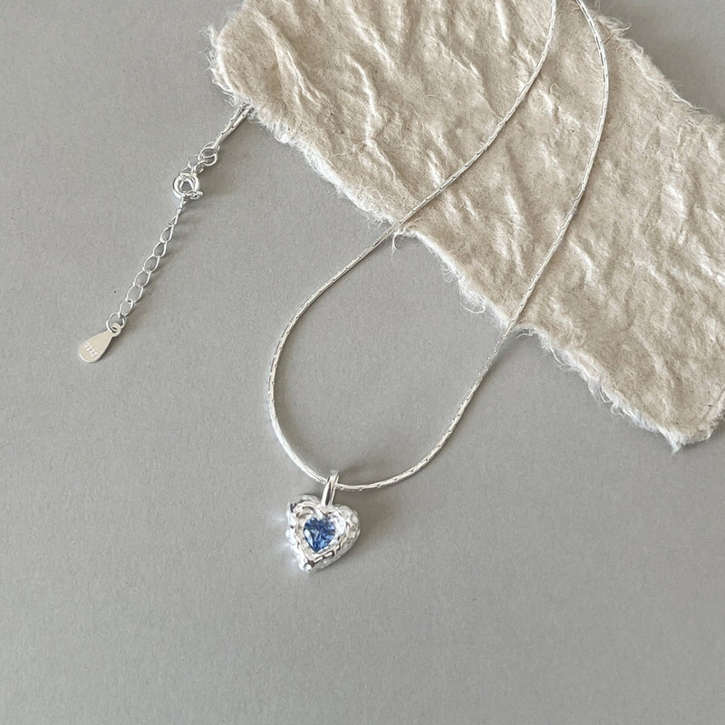Ocean Heart Necklace