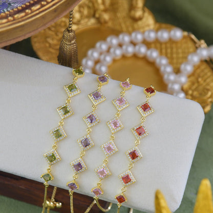 Ophelia Bracelet in Pink