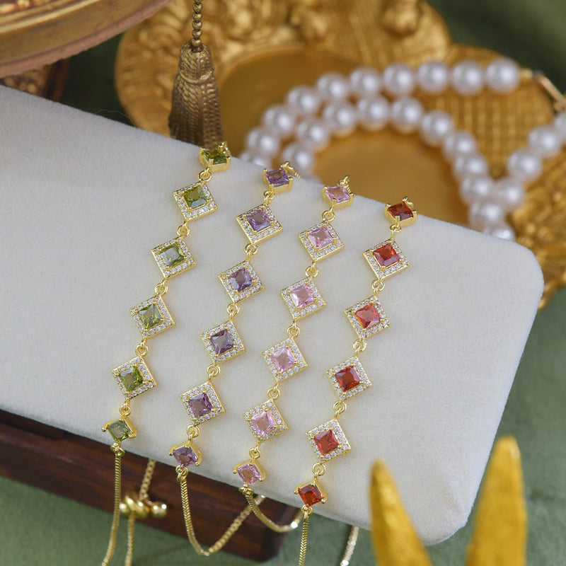 Ophelia Bracelet in Red