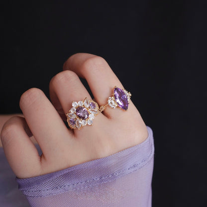 Opulent Amethyst Ring