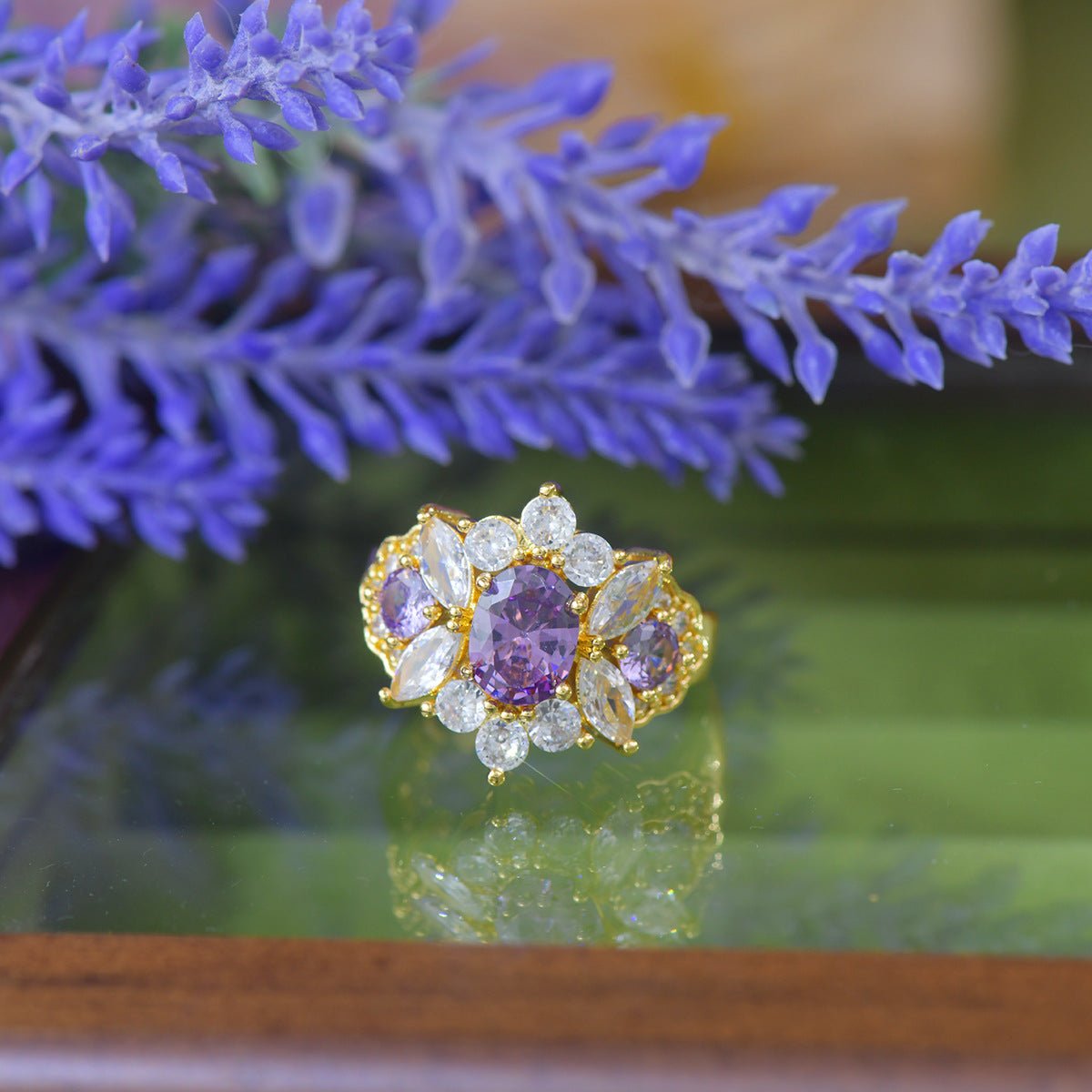 Opulent Amethyst Ring