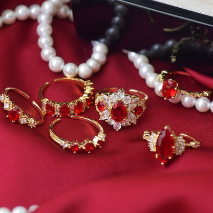 Opulent Ruby Ring
