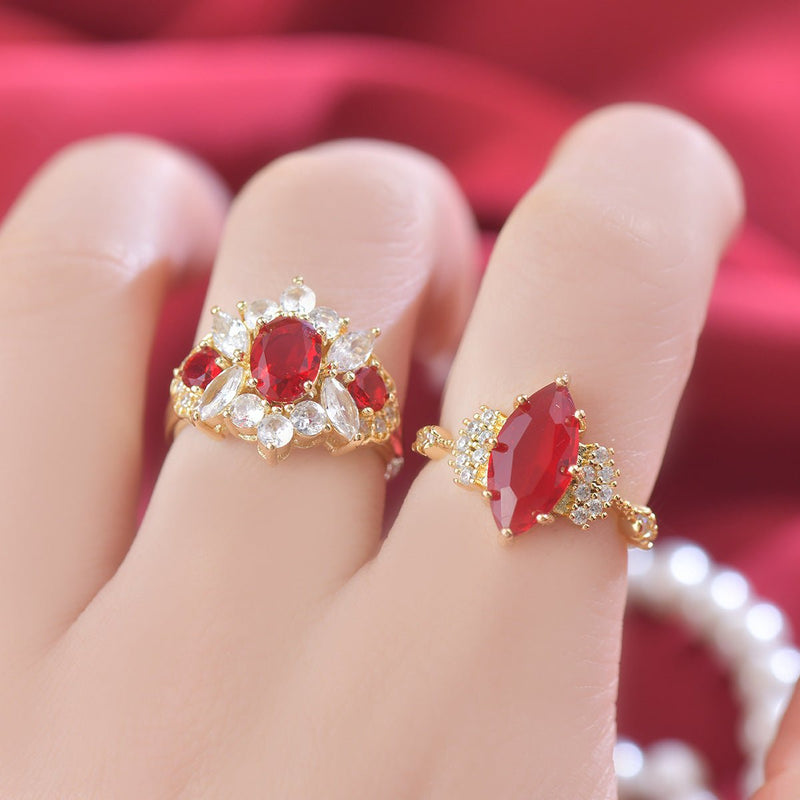 Opulent Ruby Ring