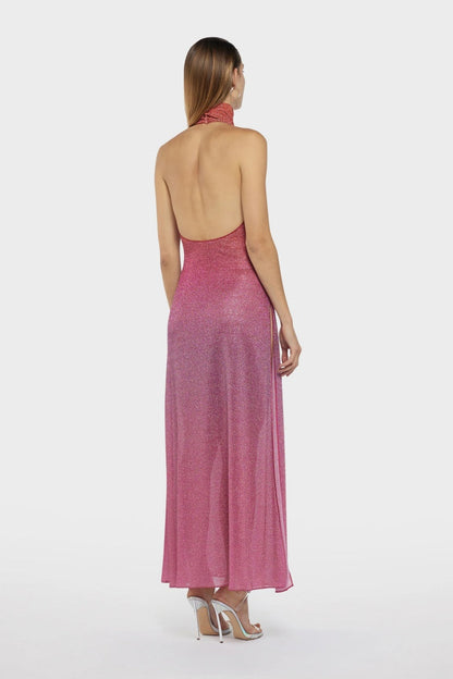 Oséree Orange Lumière Maxi Dress