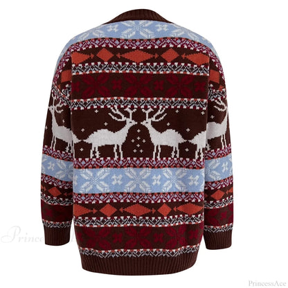 Oversized Y2k Full Sleeve Warm Thicken Winter Christmas Christmas Sweater