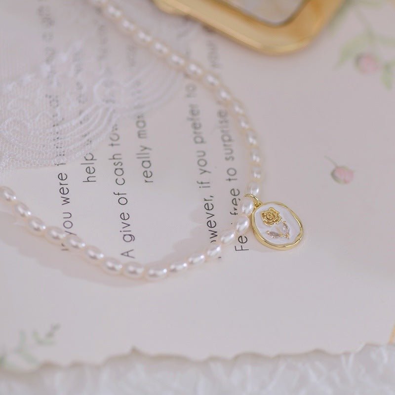 Roselyn Pearl Necklace
