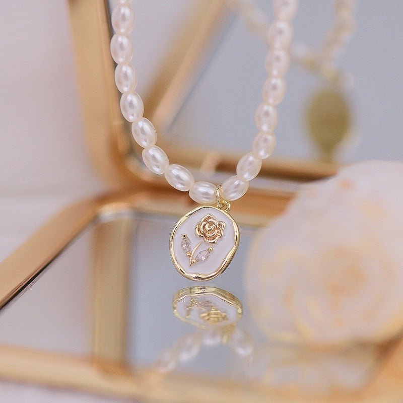 Roselyn Pearl Necklace