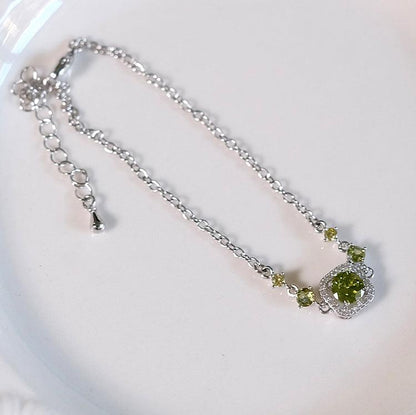 Peridot Baroque Bracelet