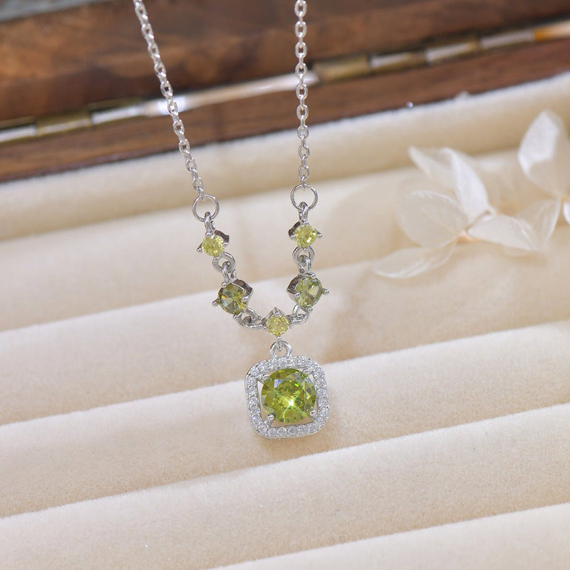 Peridot Baroque Necklace